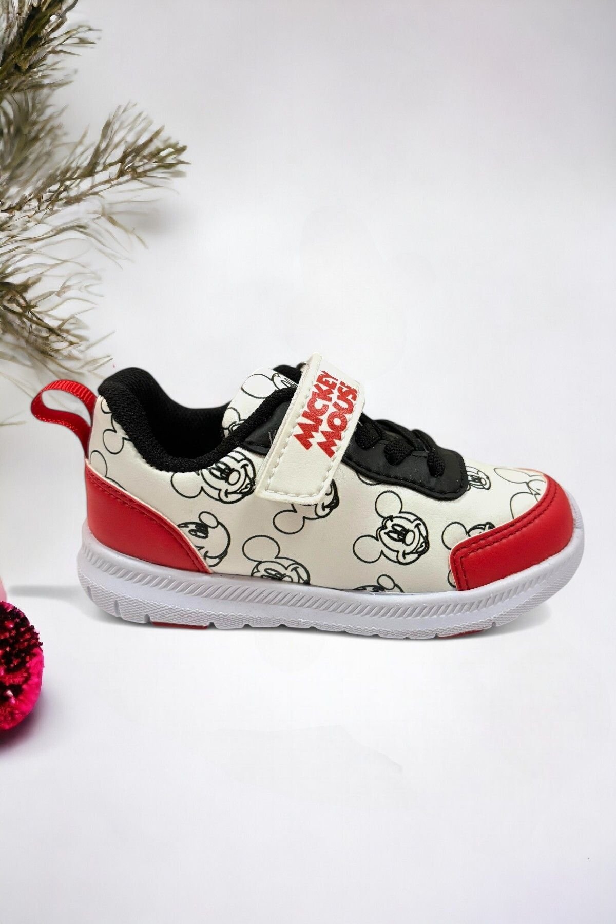 mickey mouse baskılı cırt cırtlı erkek bebek spor ayakkabı mickey mouse baskılı cırt cırtlı erkek bebek spor ayakkabı