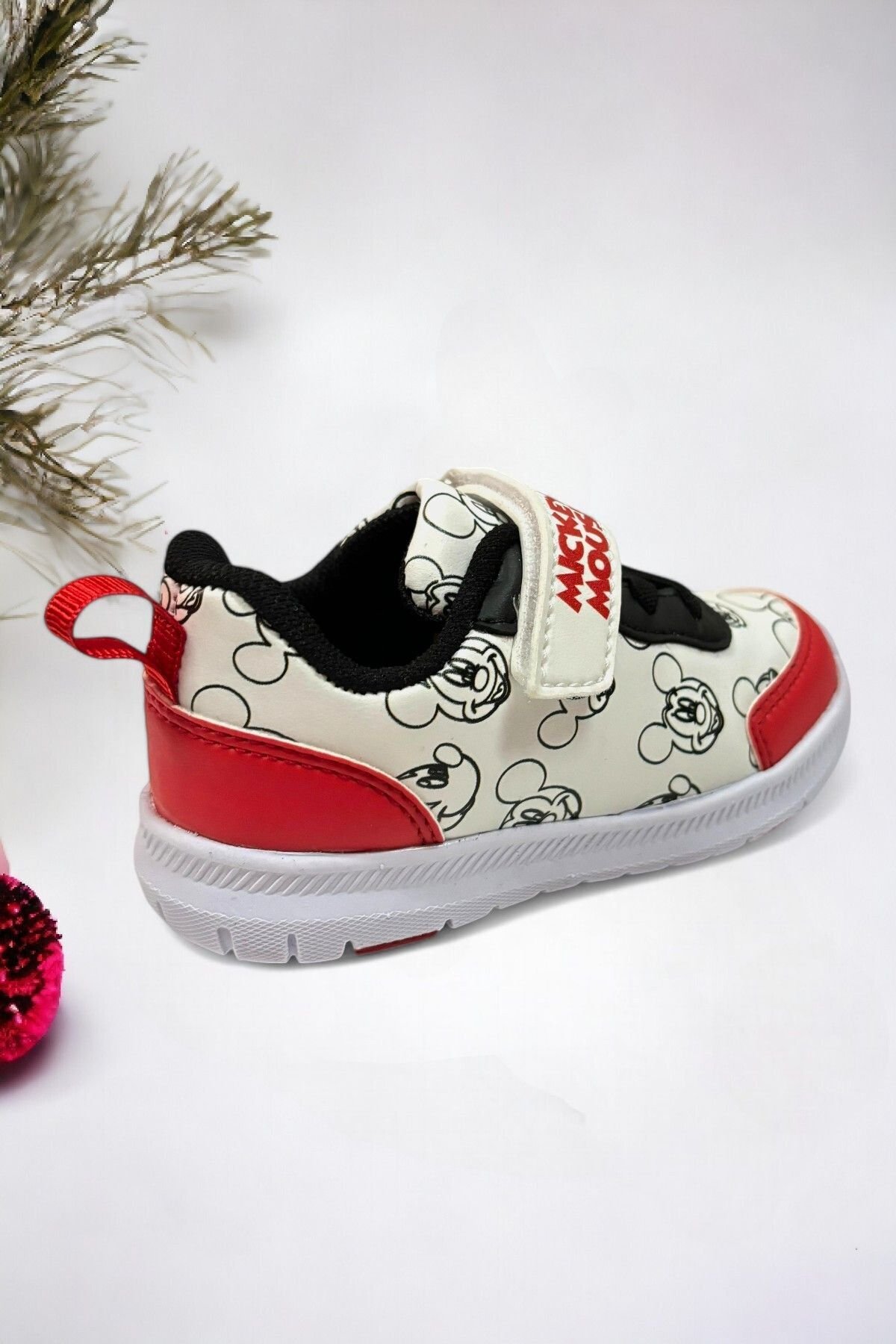 mickey mouse baskılı cırt cırtlı erkek bebek spor ayakkabı mickey mouse baskılı cırt cırtlı erkek bebek spor ayakkabı