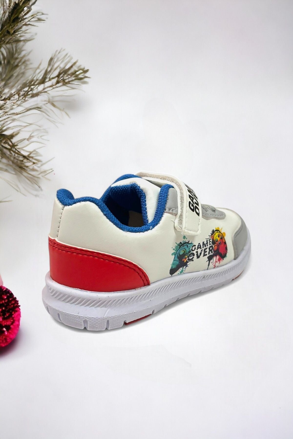 game over baskılı cırt cırtlı erkek bebek spor ayakkabı game over baskılı cırt cırtlı erkek bebek spor ayakkabı
